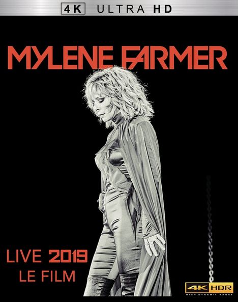 Mylène Farmer: Live 2019: Le Film (4K UHD Blu-ray), Blu-ray Disc