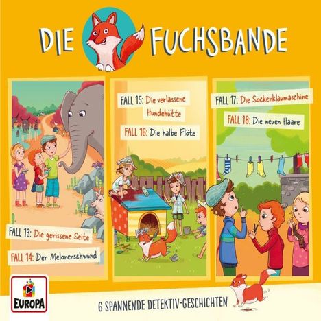 Die Fuchsbande 03/3er Detektiv-Box (Folge 7,8,9), 3 CDs