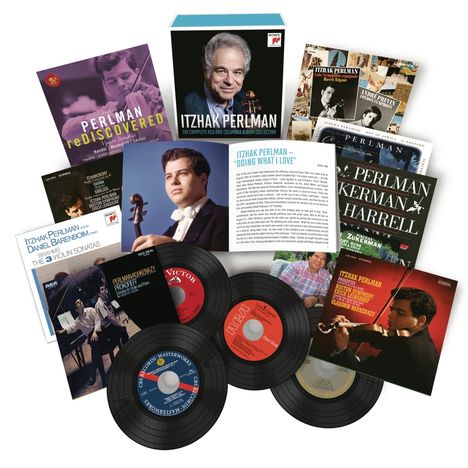 Itzhak Perlman - The Complete RCA &amp; Columbia Album Collection, 18 CDs