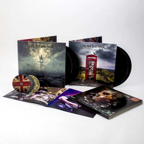 Dream Theater: Distant Memories: Live In London (180g) (Limited Box Set), 4 LPs und 3 CDs