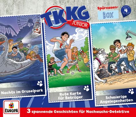 TKKG Junior: Spürnasen Box 4 (Folgen 10-12), 3 CDs