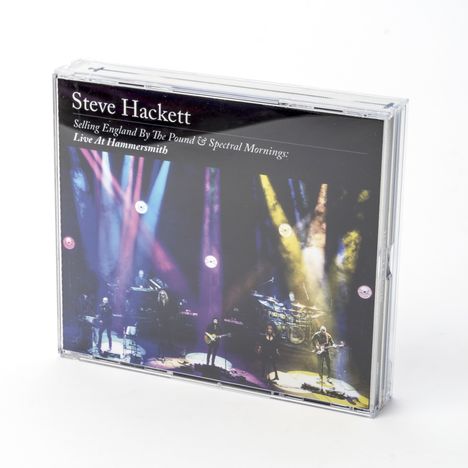 Steve Hackett (geb. 1950): Selling England By The Pound &amp; Spectral Mornings: Live At Hammersmith, 2 CDs und 1 DVD