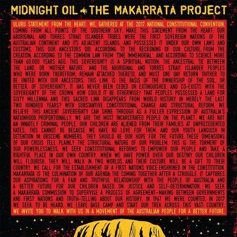 Midnight Oil: Makarrata Project, CD