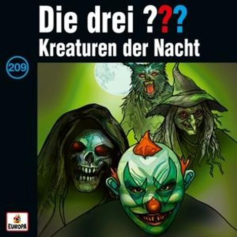 Die drei ??? (Folge 209) - Kreaturen der Nacht, CD