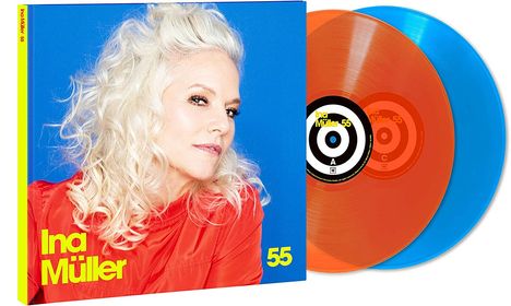 Ina Müller: 55 (180g) (Limited Edition) (Colored Vinyl) (45 RPM), 2 LPs