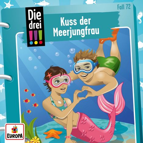 Die drei !!! (Fall 72) Kuss der Meerjungfrau, CD