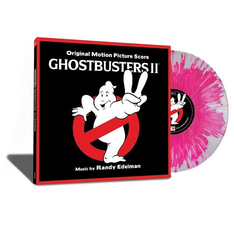 Filmmusik: Ghostbusters II (Limited Edition) (Clear &amp; Pink Splatter Vinyl), LP