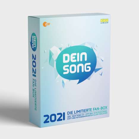 Dein Song 2021 (limitierte Fanbox), 1 CD und 1 Merchandise