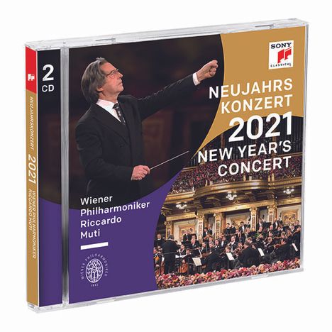 Neujahrskonzert 2021 der Wiener Philharmoniker, 2 CDs