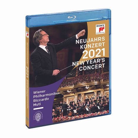 Neujahrskonzert 2021 der Wiener Philharmoniker, Blu-ray Disc