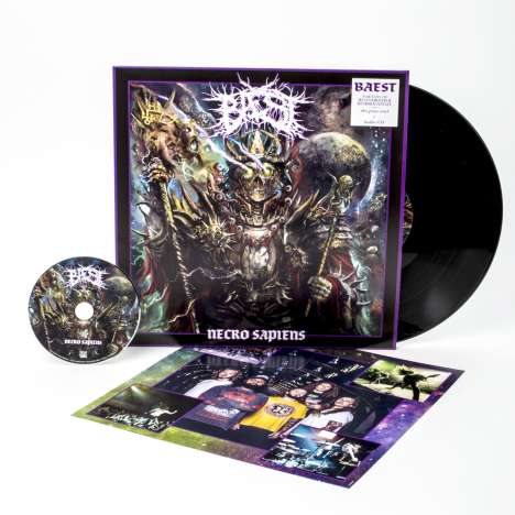 Baest: Necro Sapiens (180g), 1 LP und 1 CD