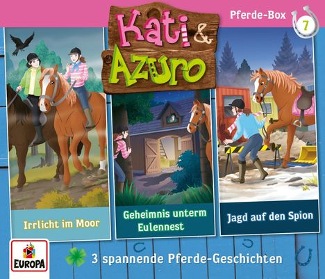 Kati &amp; Azuro Box 07 (Folgen 19, 20, 21), 3 CDs