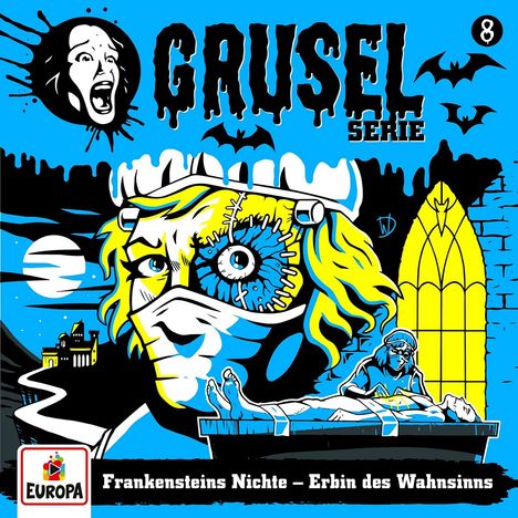 Gruselserie 08. Frankensteins Nichte - Erbin des Wahnsinns (180g), LP