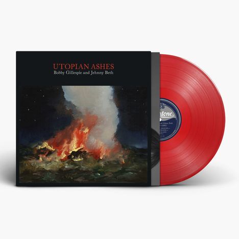 Bobby Gillespie &amp; Jehnny Beth: Utopian Ashes (Limited Edition) (Red Transparent Vinyl), LP
