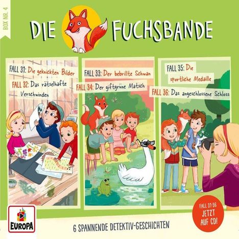 Die Fuchsbande 04/3er Detektivbox (Folgen 16,17,18), 3 CDs