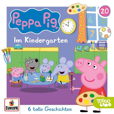 Peppa Pig Folge 20: Im Kindergarten, CD