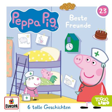 Peppa Pig Folge 23: Beste Freunde, CD