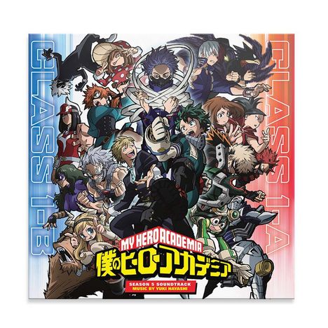 Yuki Hayashi: Filmmusik: My Hero Academia Season 5 (Blue Vinyl), 2 LPs