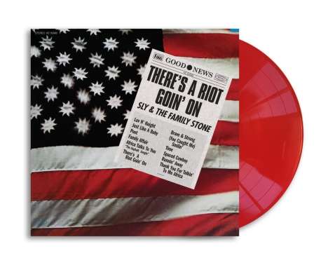 Sly &amp; The Family Stone: There's A Riot Goin' On (50th Anniversary) (Limited Edition) (Red Vinyl), LP