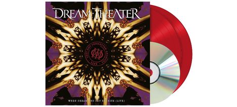 Dream Theater: Lost Not Forgotten Archives: When Dream And Day Reunite (Live 2004) (180g) (Limited Edition) (Red Vinyl), 2 LPs und 1 CD