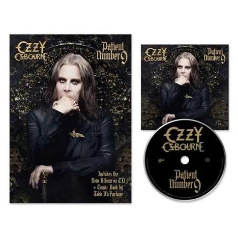 Ozzy Osbourne: Patient Number 9 (Mini-Jacket Sleeve) (+Todd McFarlane Comic Book) (Indies), 1 CD und 1 Buch