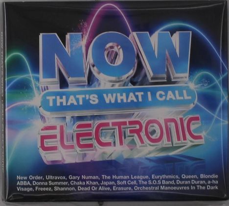 Now That's What I Call Electronic, 4 CDs