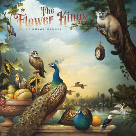 The Flower Kings: By Royal Decree (180g) (Limited Edition Boxset) (Black Vinyl), 3 LPs und 2 CDs