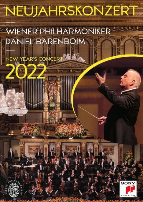 Neujahrskonzert 2022 der Wiener Philharmoniker, DVD