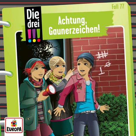 Die drei !!! (Fall 77) Achtung, Gaunerzeichen!, CD