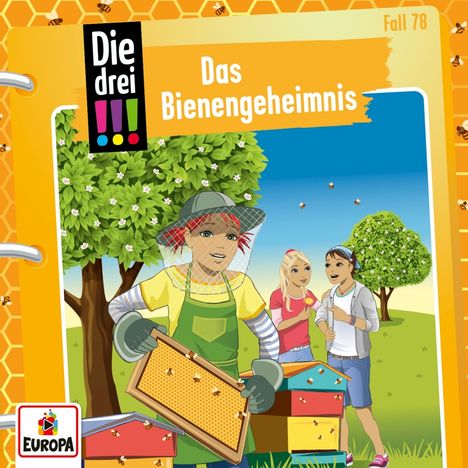 Kirsten Vogel: Die drei !!! 78: Das Bienengeheimnis, CD