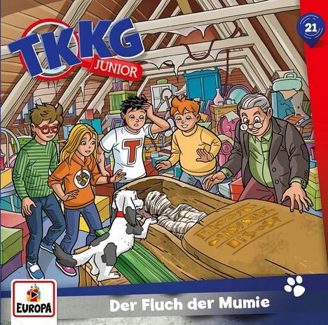 TKKG Junior (Folge 21) Der Fluch der Mumie, CD