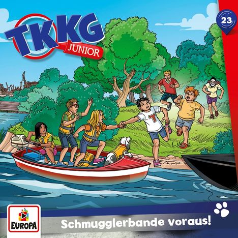 TKKG Junior (Folge 23) Schmugglerbande voraus!, CD