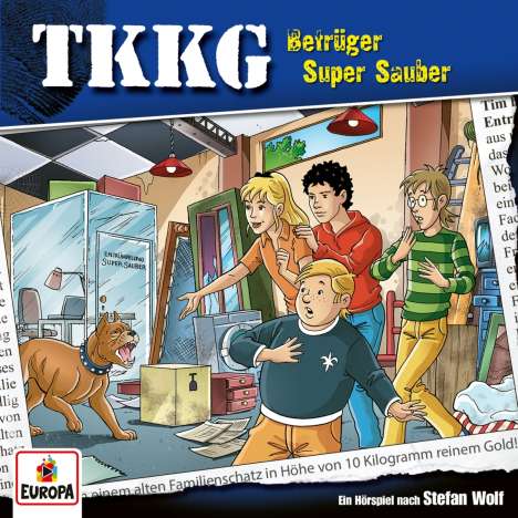 TKKG (Folge 223) Betrüger Super Sauber, CD