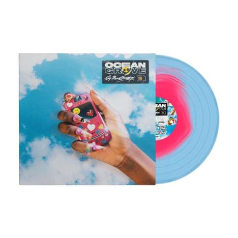 Ocean Grove: Flip Phone Fantasy (Limited Edition) (Neon Pink in Blue Vinyl), LP