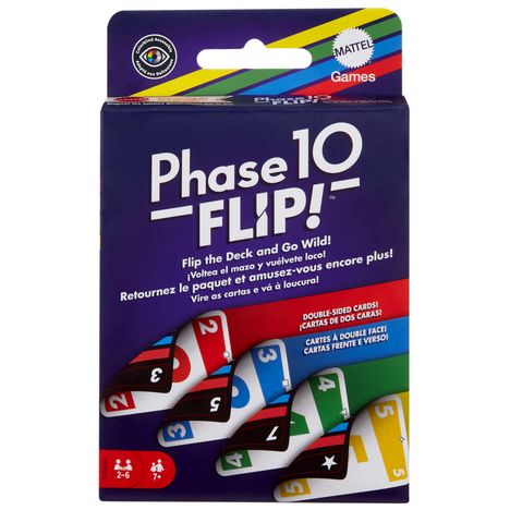 Phase 10 Flip, Spiele