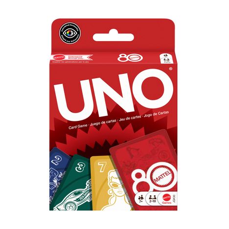 Mattel 80th UNO Ruby Red, Spiele