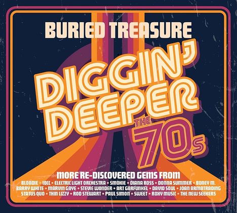 Buried Treasure: The 70's - Diggin Deeper, 3 CDs