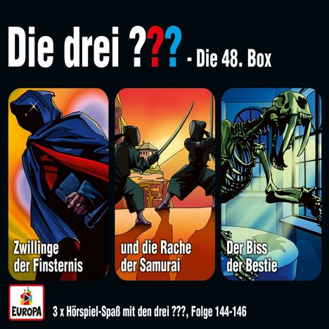 Die drei ??? Die 48. Box (Folgen 144-146), 3 CDs