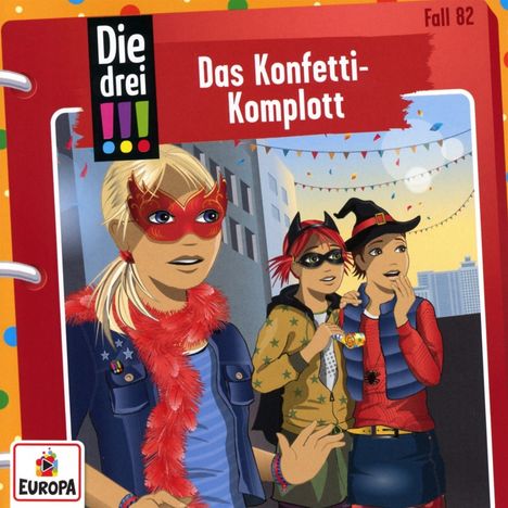 Die drei !!! 82: Das Konfetti-Komplott, CD