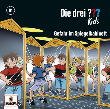 Boris Pfeiffer: Die drei ??? Kids 91: Gefahr im Spiegelkabinett, CD