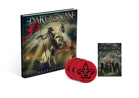 dArtagnan: Felsenfest (limitierte Buchedition), 3 CDs