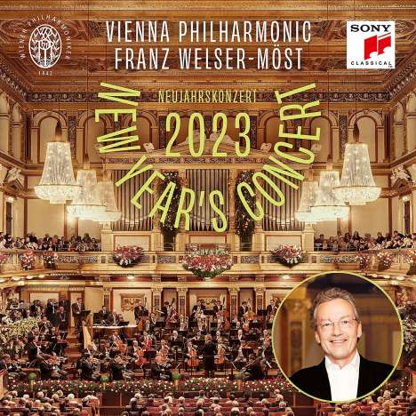 Neujahrskonzert 2023 der Wiener Philharmoniker (Booklet in englisch/französisch), 2 CDs