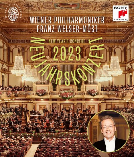 Neujahrskonzert 2023 der Wiener Philharmoniker (Blu-ray), Blu-ray Disc