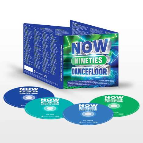 Now Nineties Dancefloor, 4 CDs