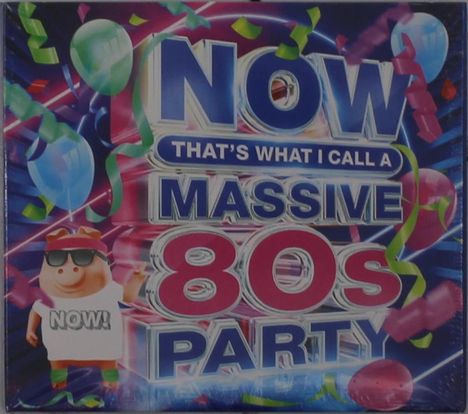 Now That's What I Call A Massive 80s Party, 4 CDs