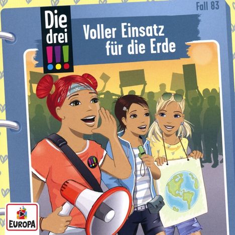 Kirsten Vogel: drei !!! 83: Voller Einsatz für die Erde, CD