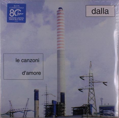 Lucio Dalla (1943-2012): Le Canzoni D'amore (180g) (Limited Edition) (Blue Vinyl), 2 LPs