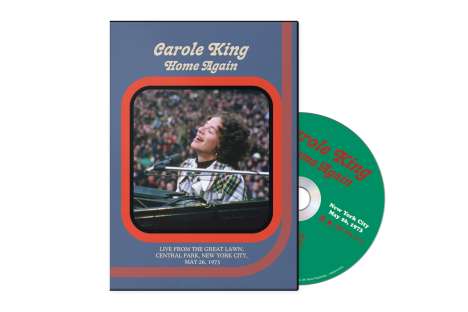 Carole King: Home Again: Live in Central Park 1973, DVD