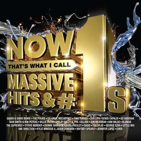 Now That's What I Call Massive Hits &amp; Number 1s, 4 CDs
