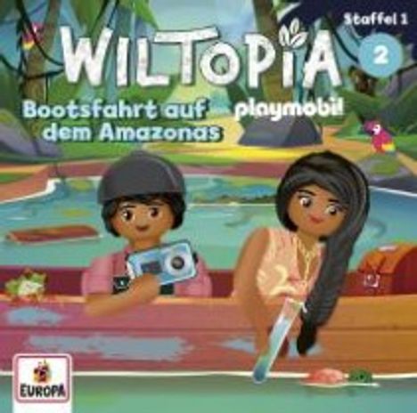 Wiltopia - Folge 2: Bootsfahrt auf dem Amazonas, CD